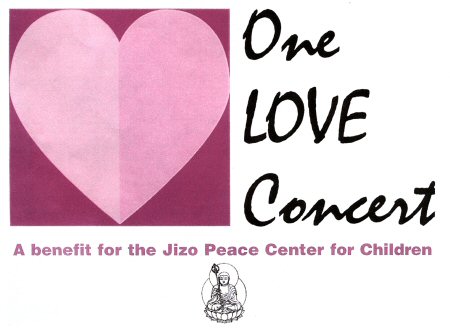 One Love Concert, Benefit for Jizo Peace Center